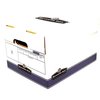 Bankers Box R-Kive Storage Box, Lift-off Lid, 10"x12"x15", 20/PK, WE/BE PK FEL0077101